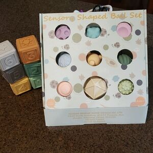 Sensory Shaped Ball and Block Set